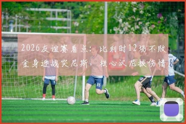 2026友谊赛看点：比利时12场不败金身迎战突尼斯，核心汉尼拔伤情成最大变数，历史交锋与比分预测全解析